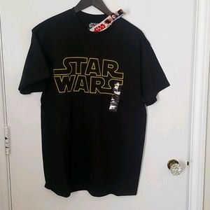 Disney Men's L Black Star Wars T-Shirt NWT